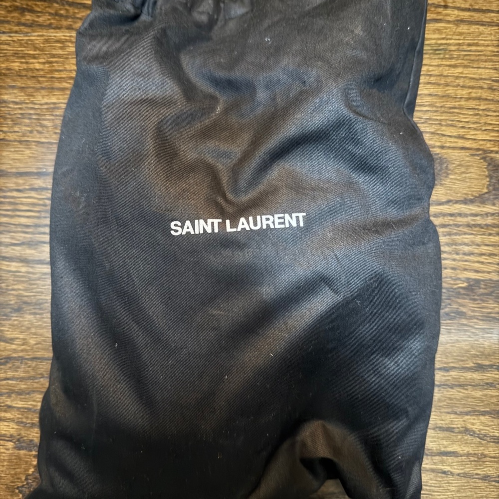 YSL Tribute T-Strap Platform Shoes (Size 38)